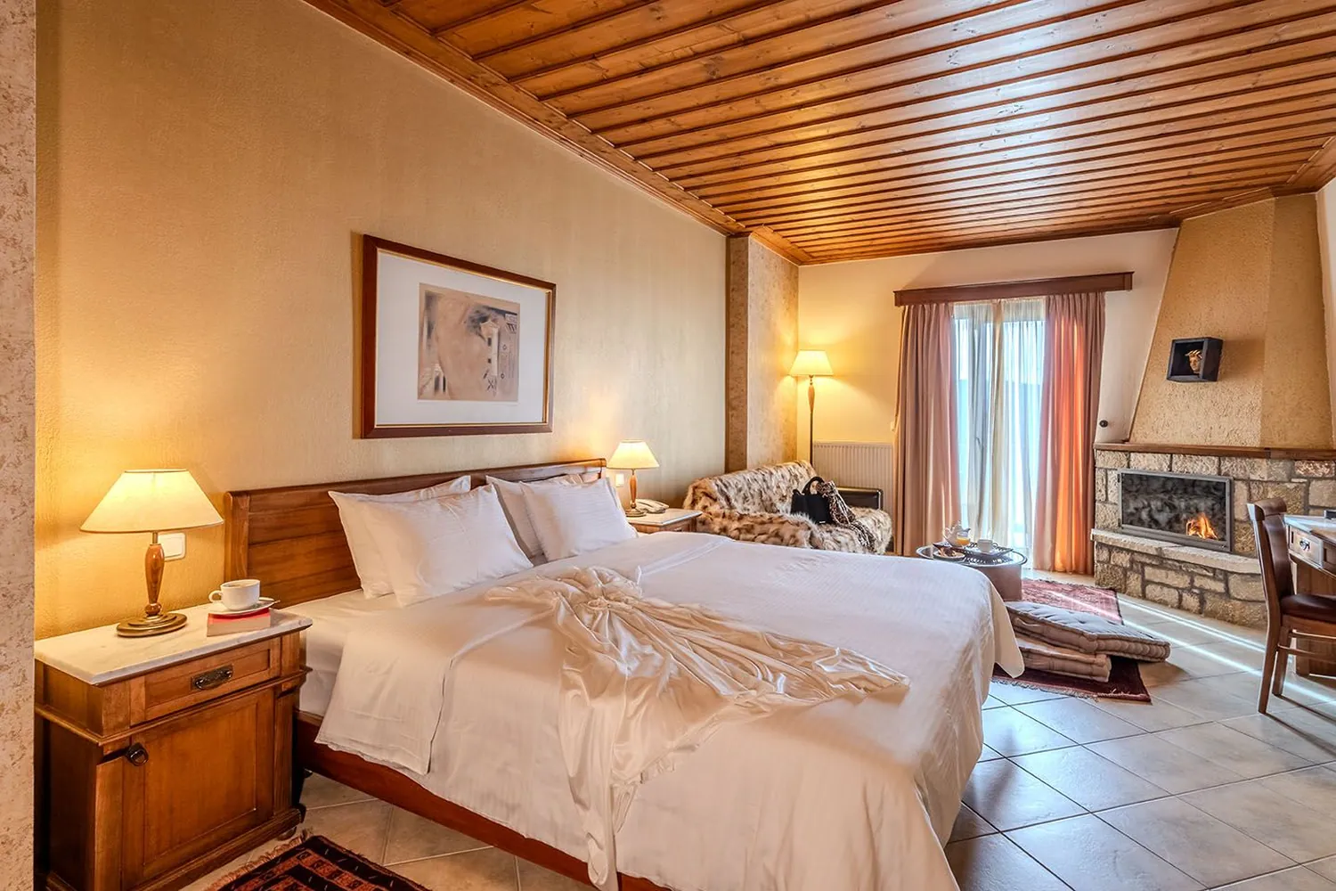 Alpine Glow Junior Suite με τζάκι